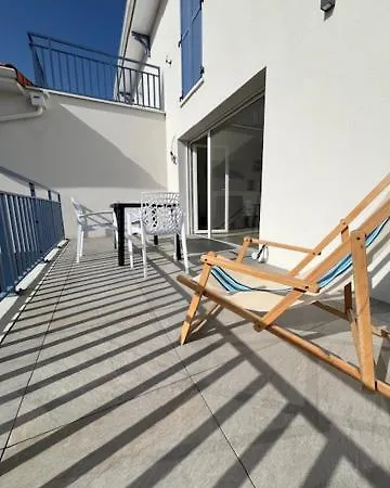 Le 25 Degres, T2 Lumineux A 2 Pas De La Du Mauret Apartmán Andernos-les-Bains